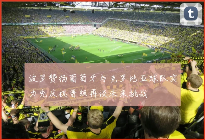 波罗赞扬葡萄牙与克罗地亚球队实力先庆祝晋级再谈未来挑战